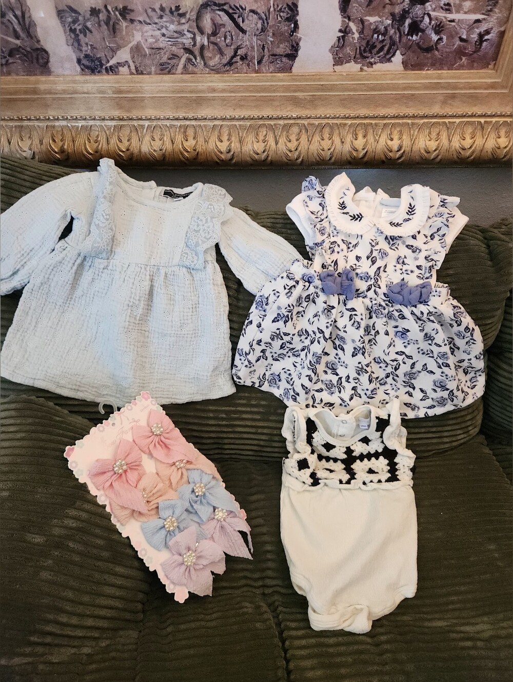 3/6 Baby Girl Clothing Bundle - French Connection, Nicole Miller